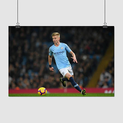 Плакат "Зінченко Олександр, футболіст", 40×60см, фото 1