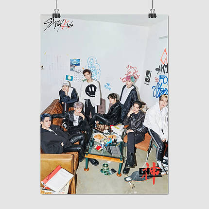 Плакат "Stray Kids, SKZ", 60×43см, фото 1