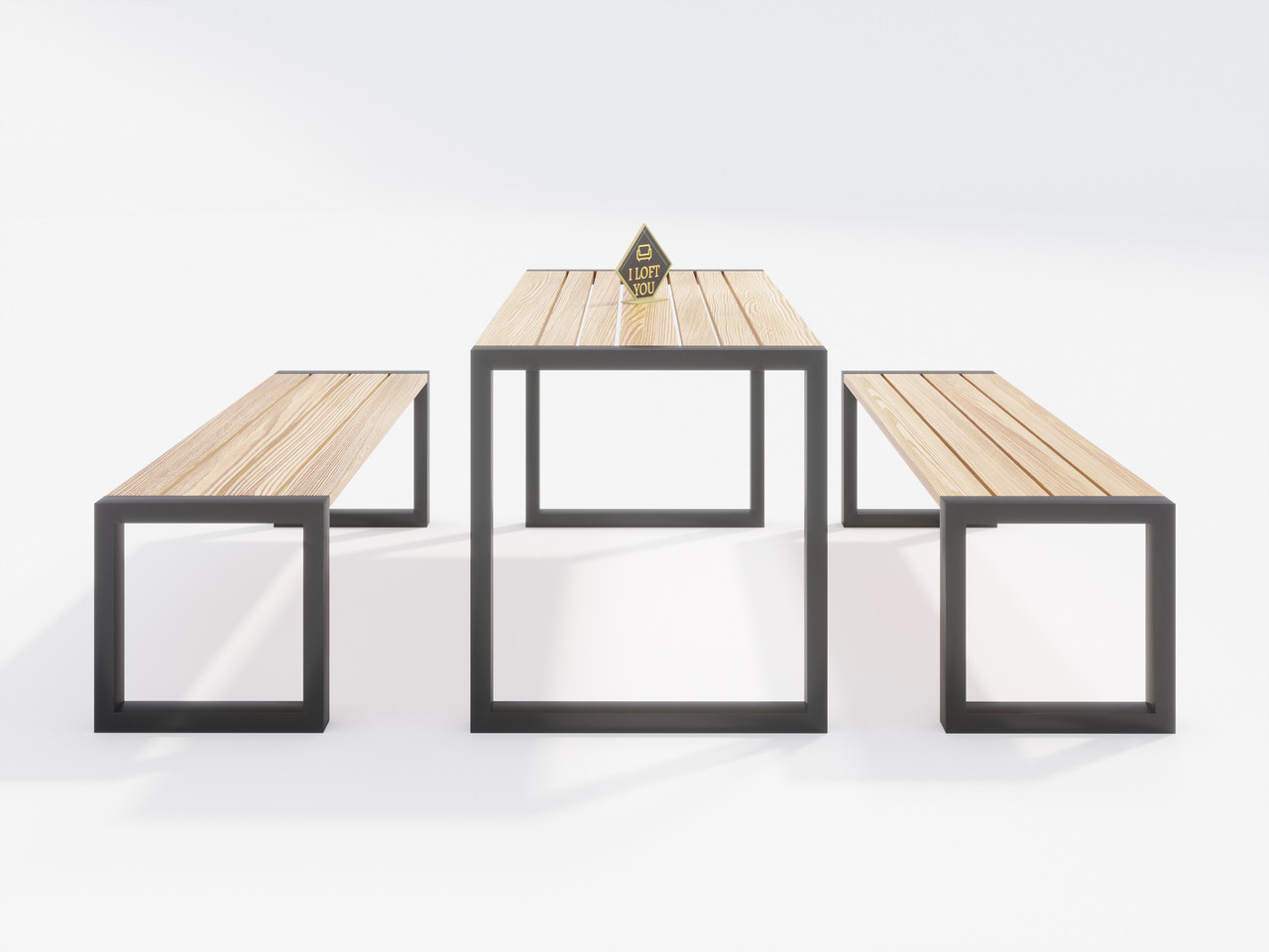 Комплект вуличних меблів  loft