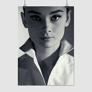 Плакат "Одрі Хепберн, Audrey Hepburn", 60×43см