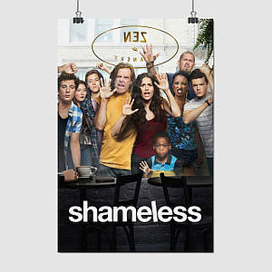 Плакат "Безсоромні, Shameless", 60×40см