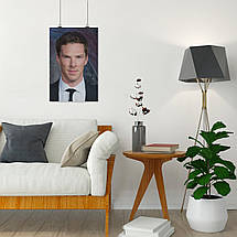 Плакат "Бенедикт Камбербетч, Benedict Cumberbatch", 60×39см, фото 4