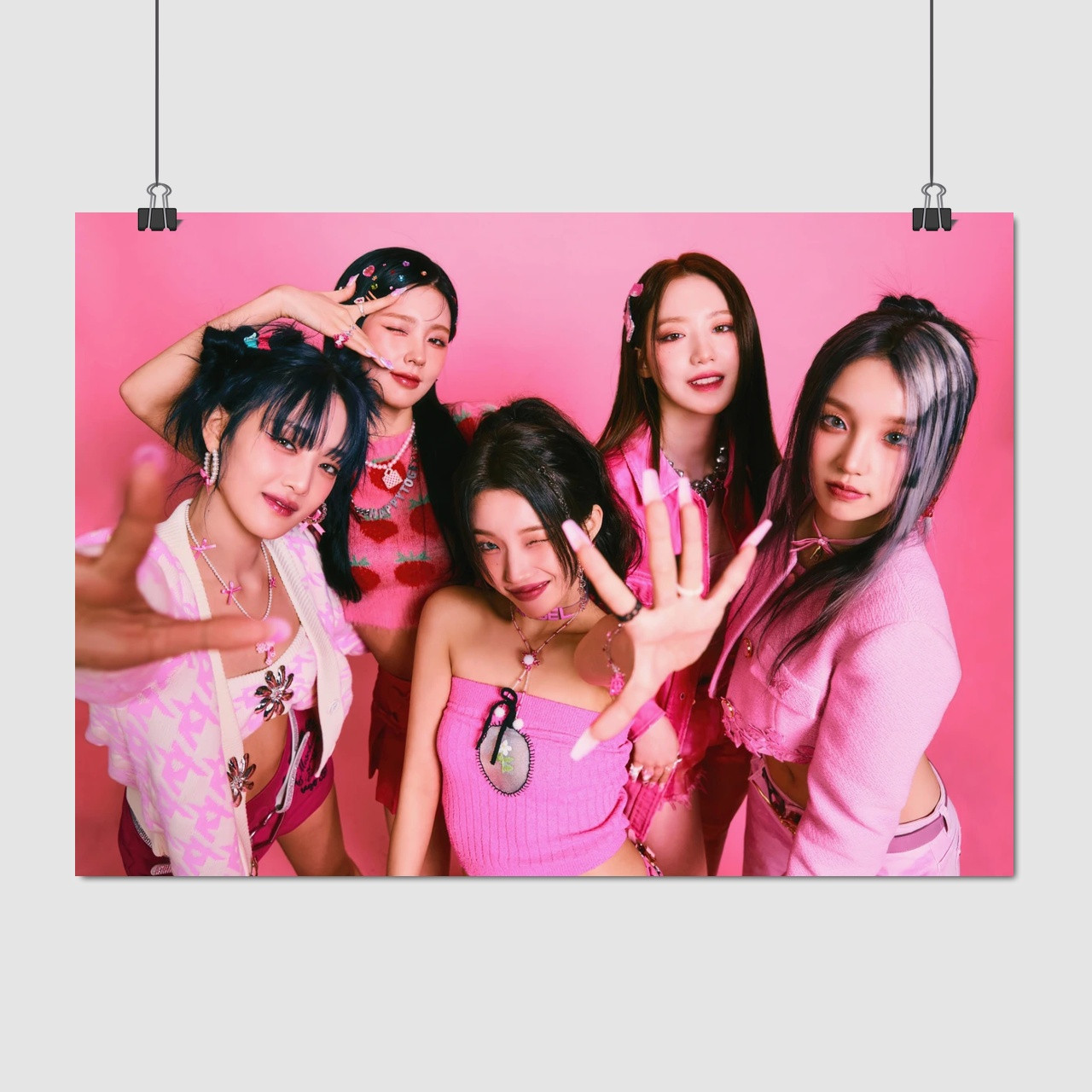 Плакат "(G)I-DLE", 43×60см