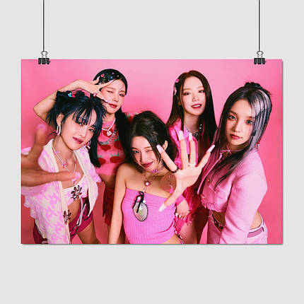 Плакат "(G)I-DLE", 43×60см, фото 1