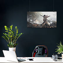 Плакат "Томб Райдер, Лара Крофт, Rise of the Tomb Raider (2013), Lara Croft", 32×60см, фото 3