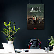 Плакат "Аліса в Прикордонні, Alice in Borderland", 60×41см, фото 3