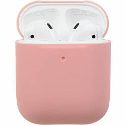 Силіконовий чохол Apple AirPods (без коробки) Рожевий