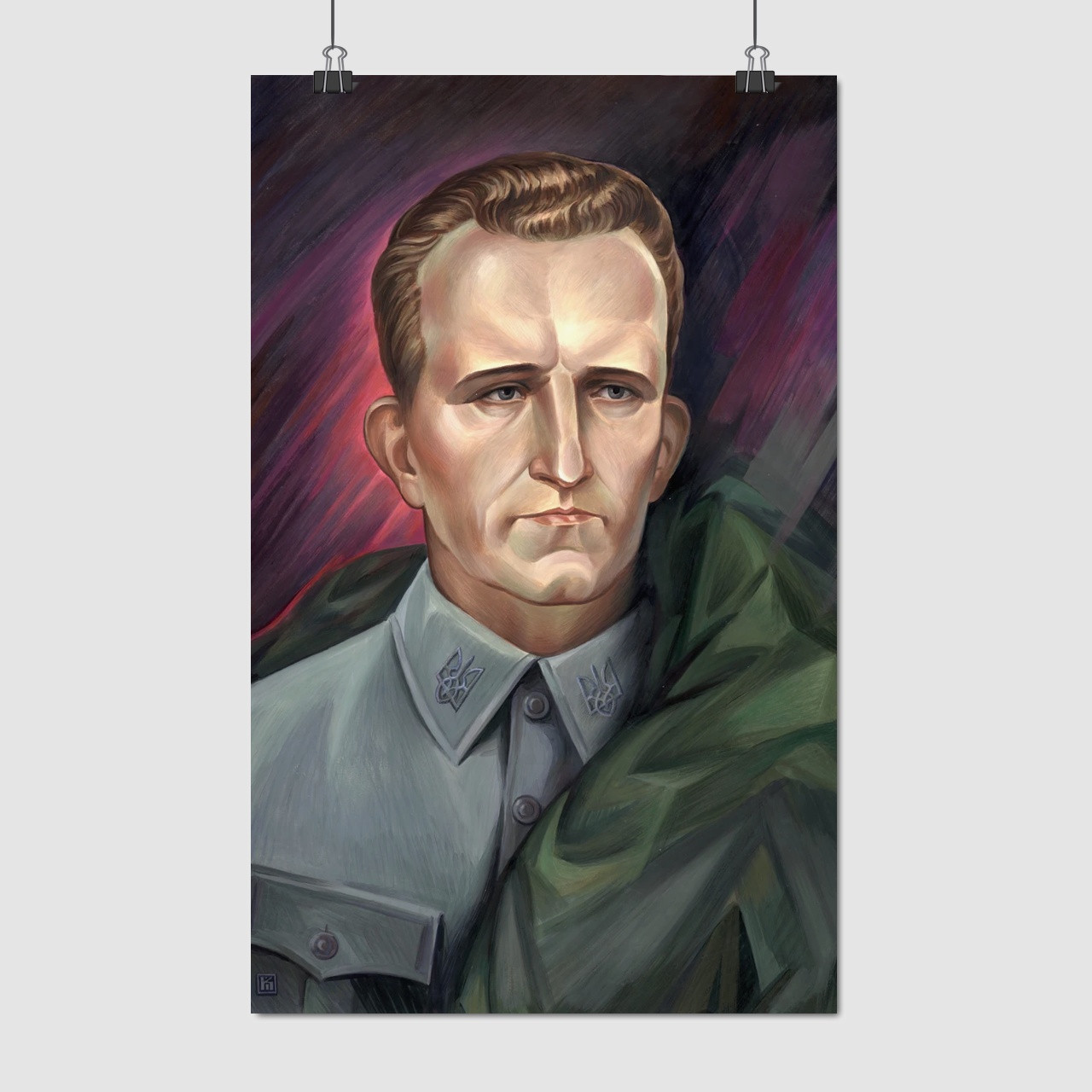 Плакат "Шухевич Роман Осипович", 60×38см