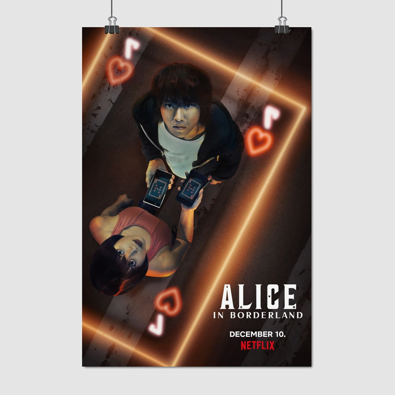 Плакат "Аліса в Прикордонні, Alice in Borderland", 60×41см