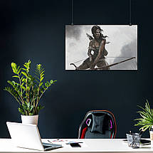 Плакат "Томб Райдер, Лара Крофт, Rise of the Tomb Raider (2013), Lara Croft", 38×60см, фото 3