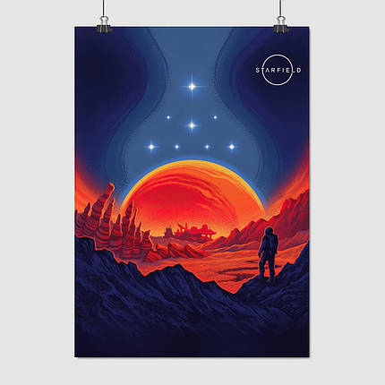 Плакат "Starfield", 60×43см, фото 1