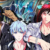 Плакат "Баскетбол Куроко, Kuroko no Basuke", 60×125см, фото 3