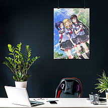 Плакат "Любов наживо! (аніме), Love Live!", 60×42см, фото 3