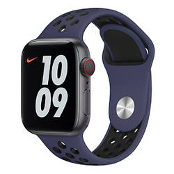 Ремінець Apple Watch 38/40mm Nike Sport Band Blue (size S)
