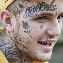 Плакат "Густав Ар, Ліл Піп, репер, LiL PEEP", 40×60см, фото 3
