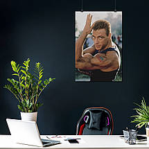 Плакат "Жан Клод Ван-Дамм, Jean-Claude Van Damme", 60×40см, фото 3