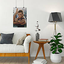 Плакат "Жан Клод Ван-Дамм, Jean-Claude Van Damme", 60×40см, фото 4