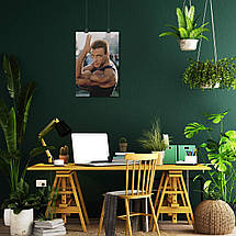 Плакат "Жан Клод Ван-Дамм, Jean-Claude Van Damme", 60×40см, фото 5