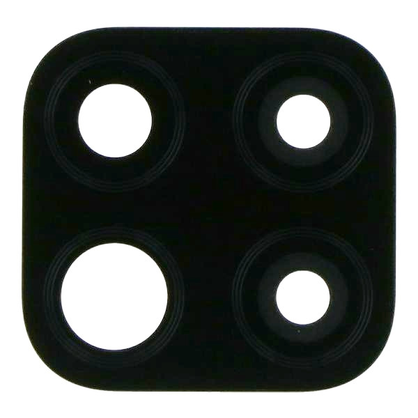 Скло камери Huawei P40 Lite 4G без рамки, чорне, фото 1