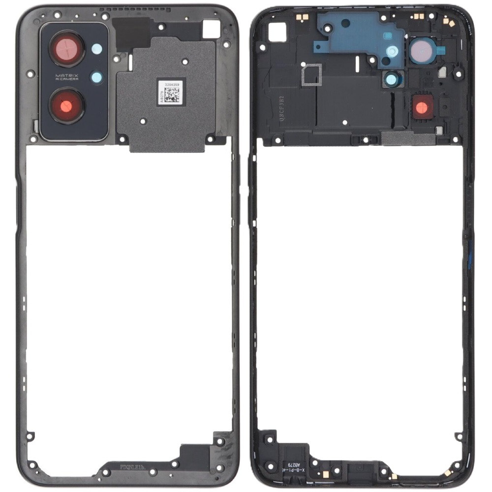 Рамка корпусу Realme 9i чорна