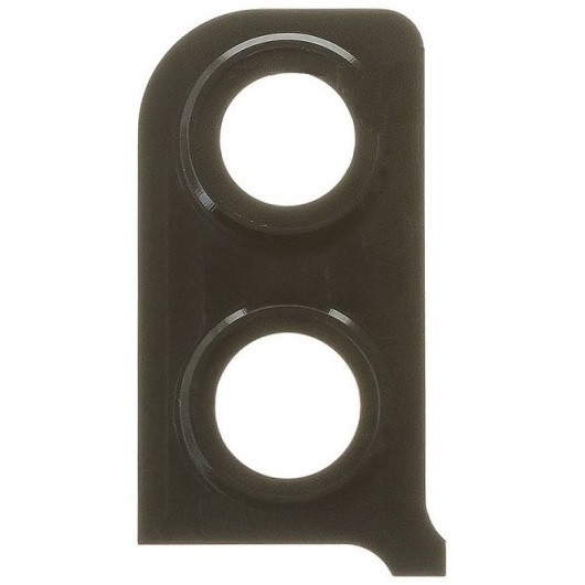 Скло камери Honor 8X з рамкою чорного кольору, фото 1