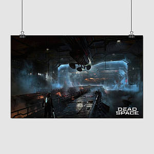 Плакат "Мертвий космос, Dead Space", 38×60см