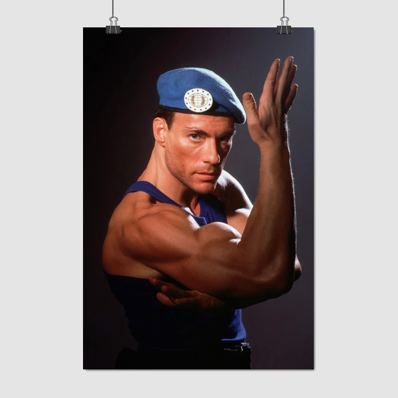 Плакат "Жан Клод Ван-Дамм, Jean-Claude Van Damme", 60×41см