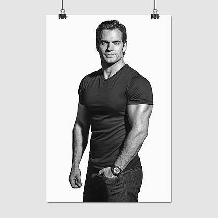Плакат "Генрі Кавілл, Henry Cavill", 60×40см, фото 1