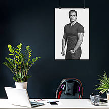 Плакат "Генрі Кавілл, Henry Cavill", 60×40см, фото 4