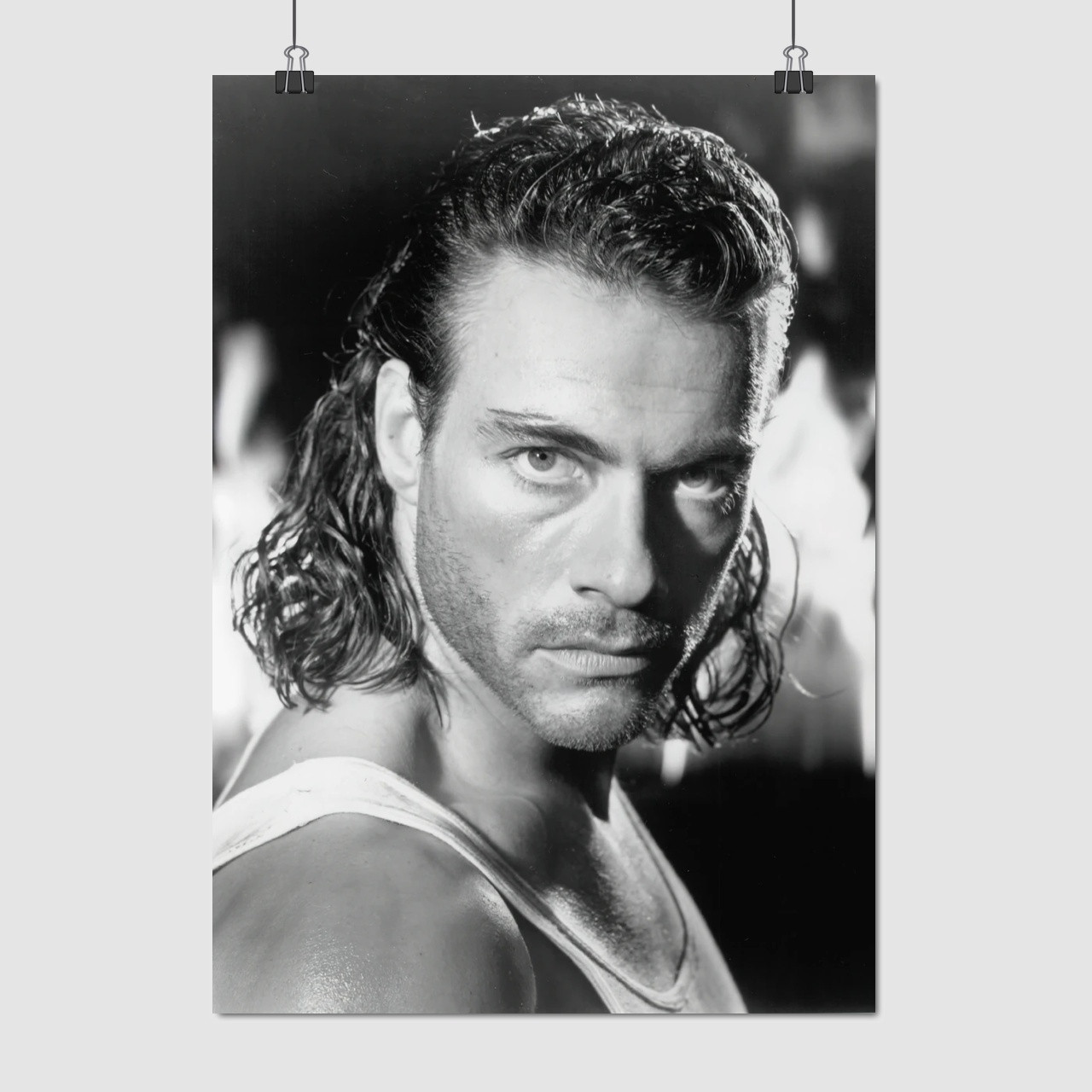 Плакат "Жан Клод Ван-Дамм, Jean-Claude Van Damme", 60×43см