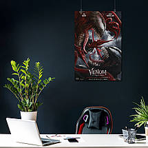 Плакат "Веном 2: Карнаж, Venom: Let There Be Carnage (2021)", 60×41см, фото 4
