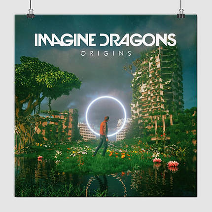 Плакат "Imagine Dragons, Origins (2018)", 60×60см, фото 1