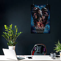 Плакат "Веном 2: Карнаж, Venom: Let There Be Carnage (2021)", 60×40см, фото 4