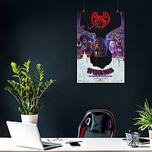 Плакат "Людина-Павук: Крізь Всесвіт, Spider-Man: Across the Spider-Verse (2023)", 60×40см, фото 4