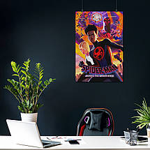 Плакат "Людина-Павук: Крізь Всесвіт, Spider-Man: Across the Spider-Verse (2023)", 60×41см, фото 4