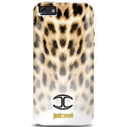 Чохол iPhone 6 /6S TPU Puro Just Cavalli бежевий леопард