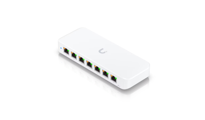 Комутатор керований Ubiquiti UniFi Switch 8 PORT GBE POE+, POE ++ INPUT БЕЗ БП (USW-Ultra)