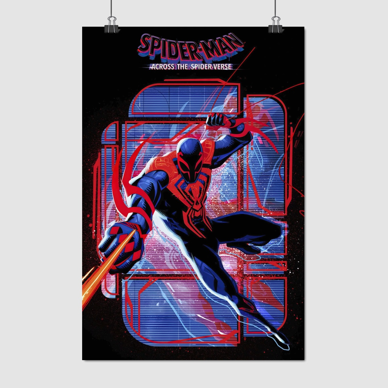 Плакат "Людина-Павук: Крізь Всесвіт, Spider-Man: Across the Spider-Verse (2023)", 60×40см