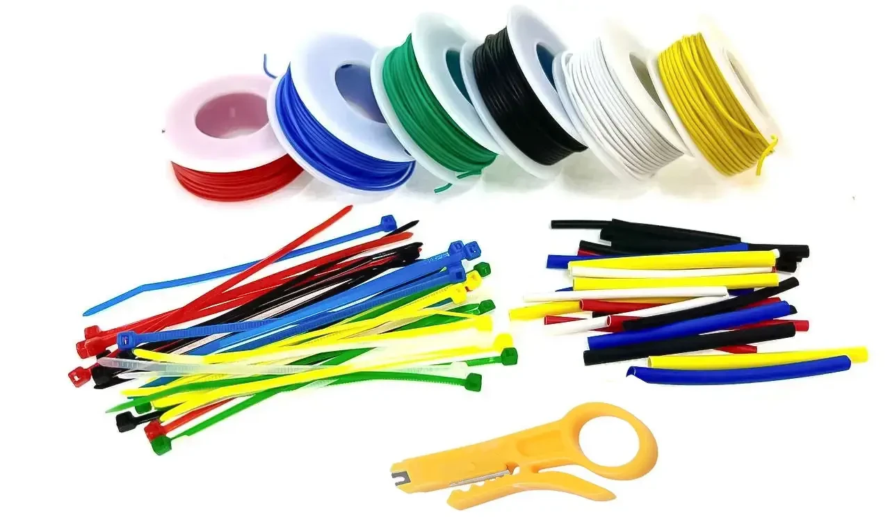 Набір дротів силіконових 1житла 18AWG, 6 кольорів по 4 м