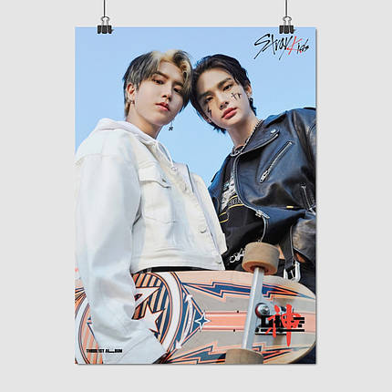 Плакат "Stray Kids, SKZ", 60×43см, фото 1