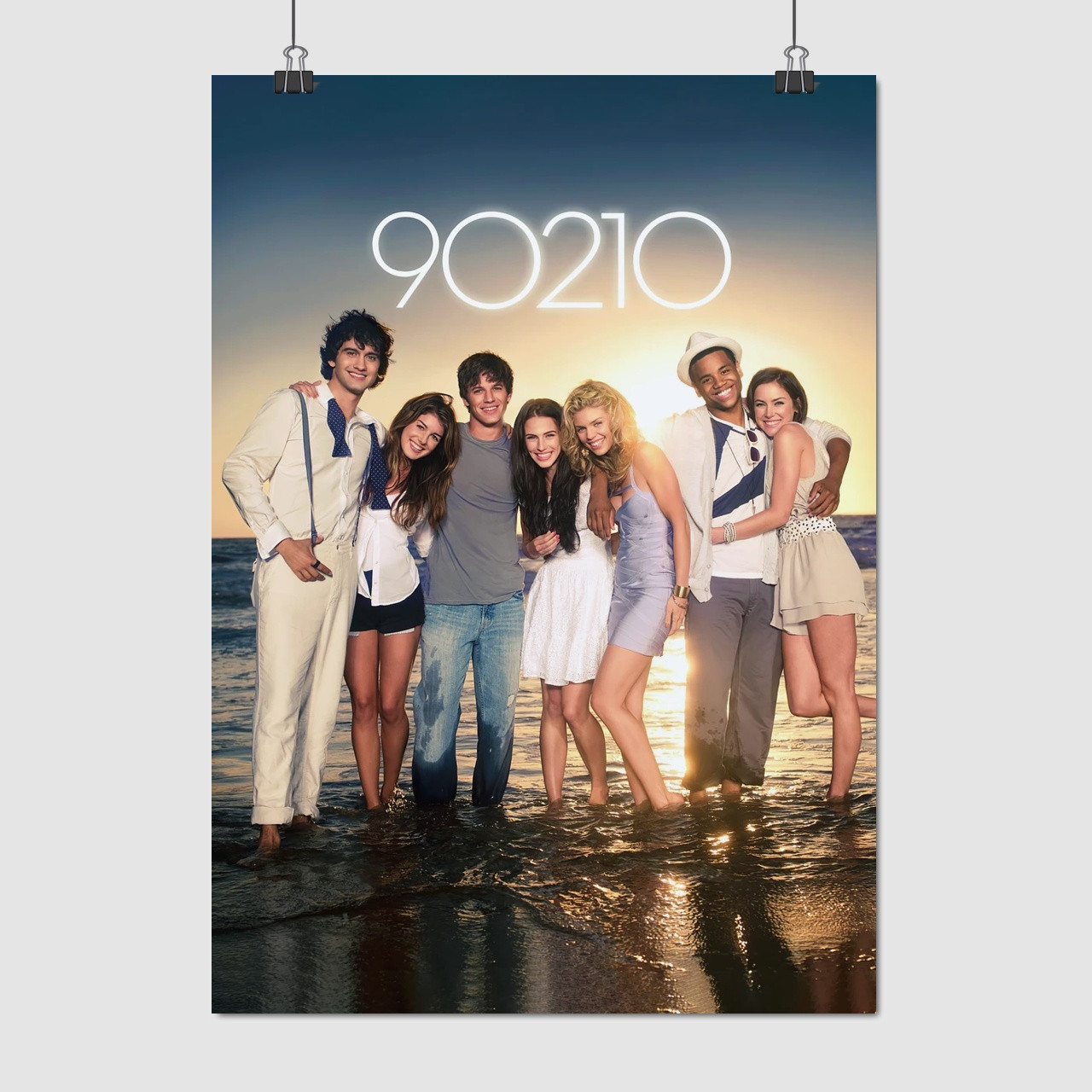 Плакат "Беверлі-Гіллз 90210: Нове покоління, Beverly Hills 90210", 60×43см