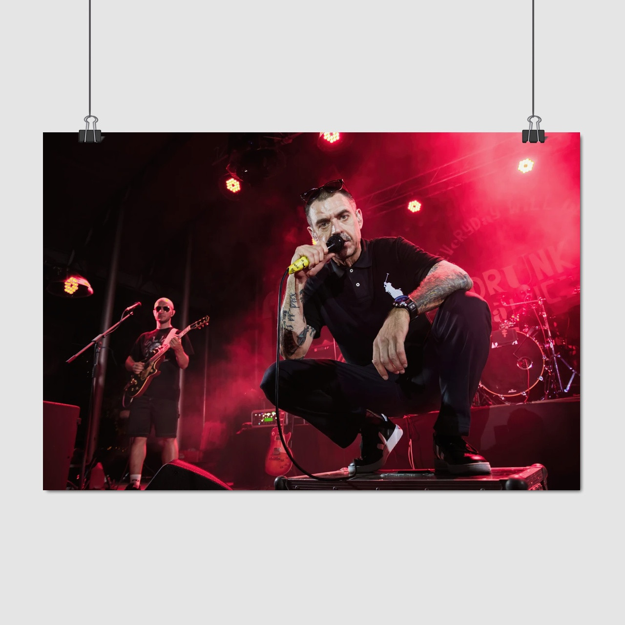 Плакат "Міхалок Сергій (Ляпіс Трубецкой)", 40×60см