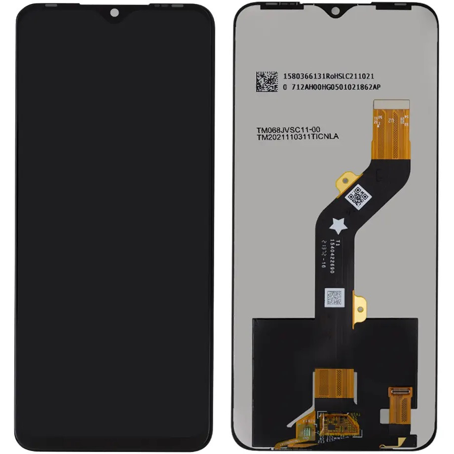 Дисплей Infinix Hot 10T чорний, фото 1