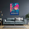 Плакат "Рибка Поньо на кручі, Ponyo", 60×43см, фото 8