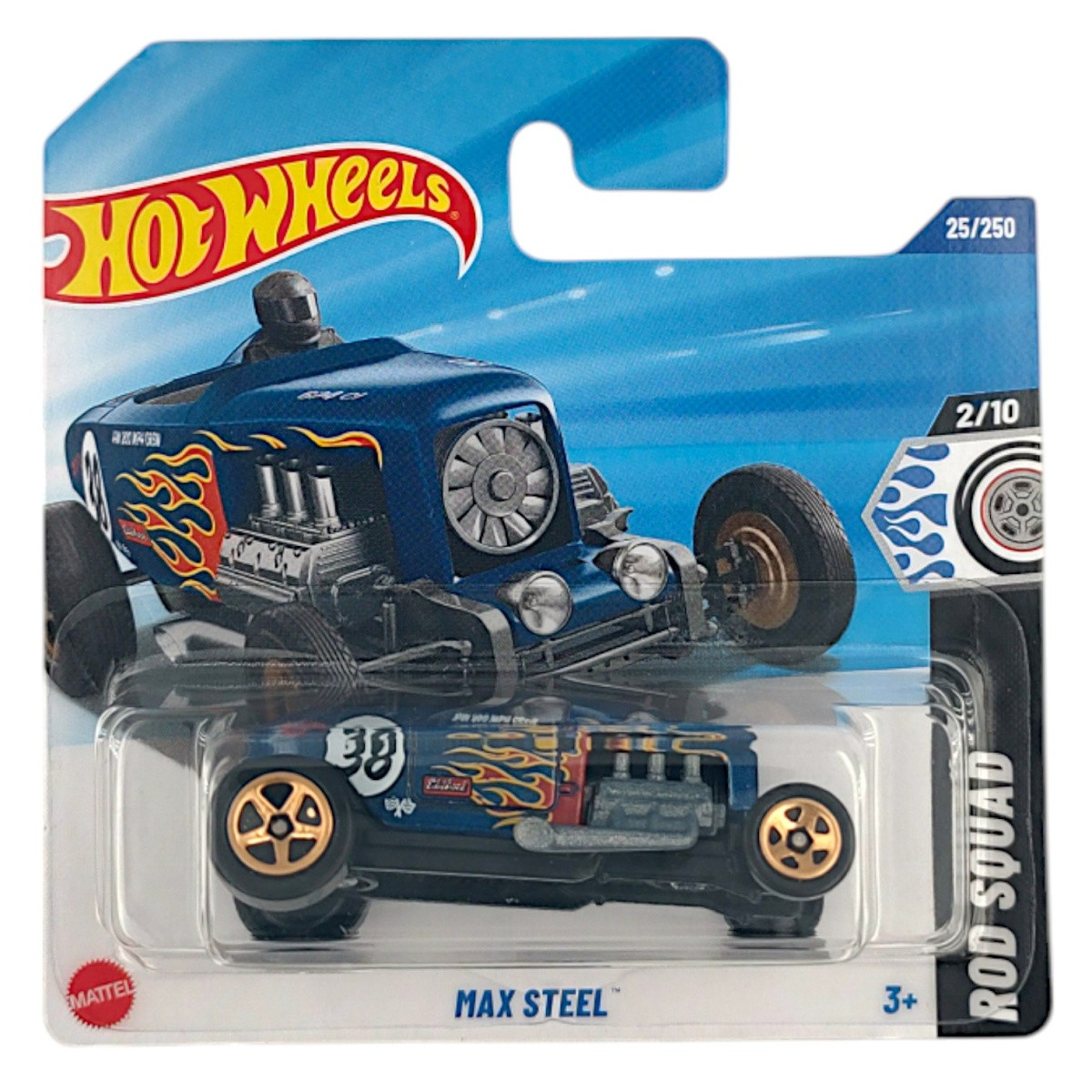 Машинка Хот Вілс 1:64 Max Steel колекція Rod Squad Hot Wheels Mattel HYW78