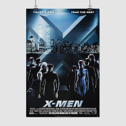 Плакат "Люди Ікс, X-Men 2 (2000)", 60×41см, фото 1