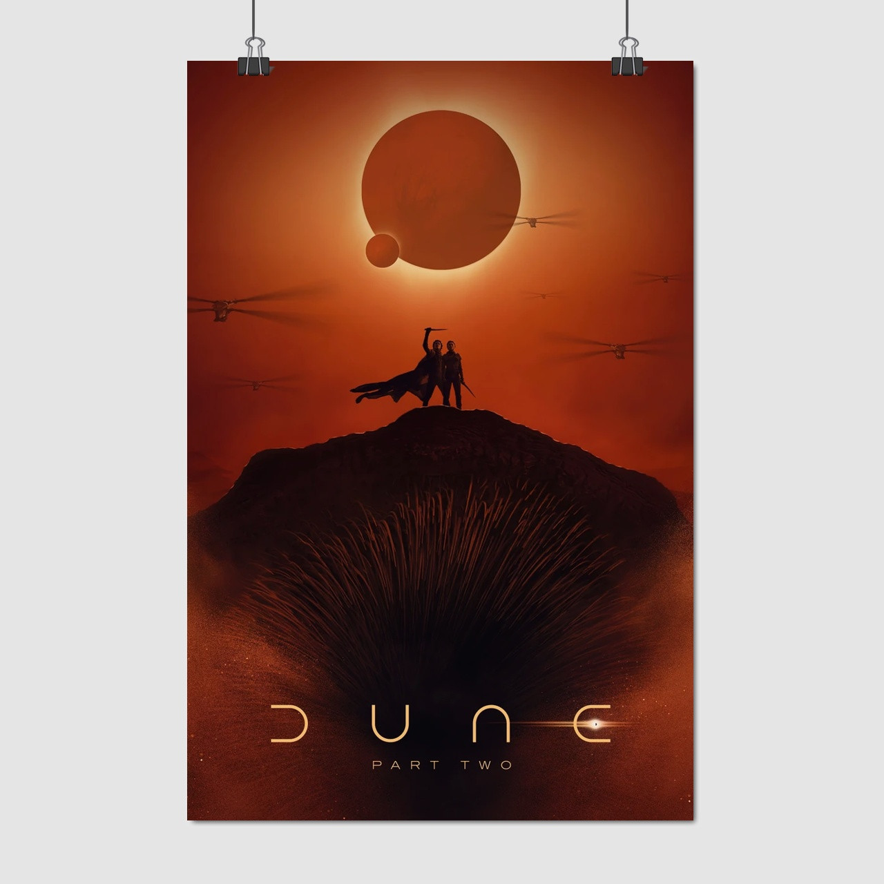 Плакат "Дюна 2, Dune 2 (2024)", 60×40см