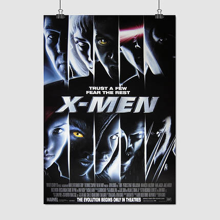 Плакат "Люди Ікс, X-Men 2 (2000)", 60×42см, фото 1