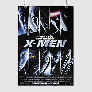 Плакат "Люди Ікс, X-Men 2 (2000)", 60×42см