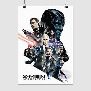 Плакат "Люди Ікс: Апокаліпсис, X-Men: Apocalypse (2016)", 60×43см